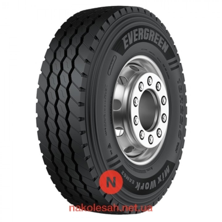 Evergreen Mix Work EAM62 (рульова) 315/80 R22.5 156/153L PR20 Evergreen Mix Work EAM62 (рульова) 315/80 R22.5 156/153L PR20