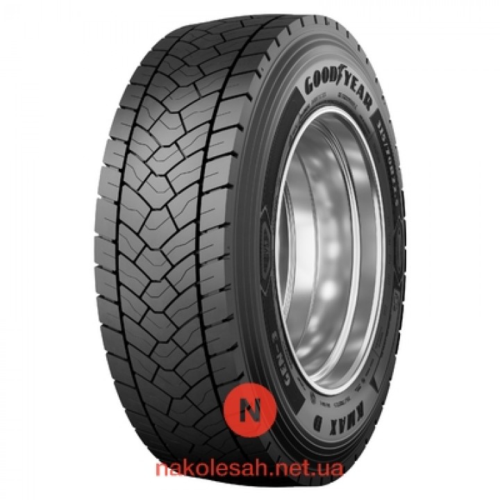 Goodyear KMAX D GEN-3 (ведуча) 315/80 R22.5 156L/154M Goodyear KMAX D GEN-3 (ведуча) 315/80 R22.5 156L/154M