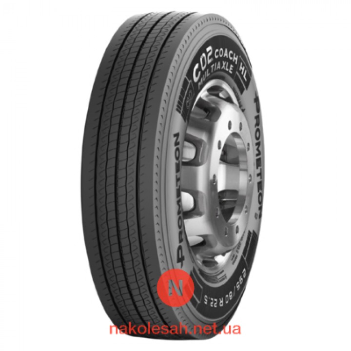 Prometeon С02 COACH MULTIAXLE (рульова) 315/80 R22.5 158/150L PR20 HL